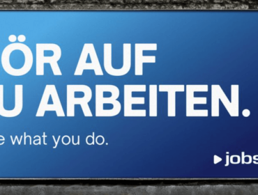 Hör auf zu arbeiten