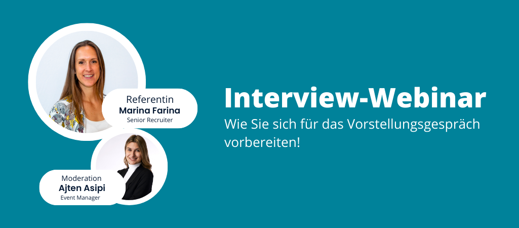 Interview Webinar: Vorbereitung auf Vorstellungsgespräch