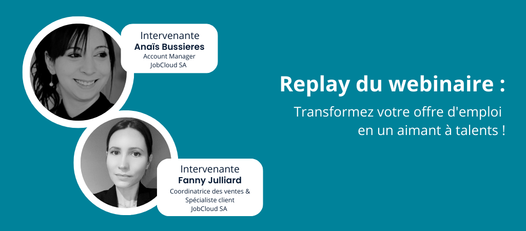 webinaire jobcloud Transformez votre offre d'emploi en un aimant à talents !