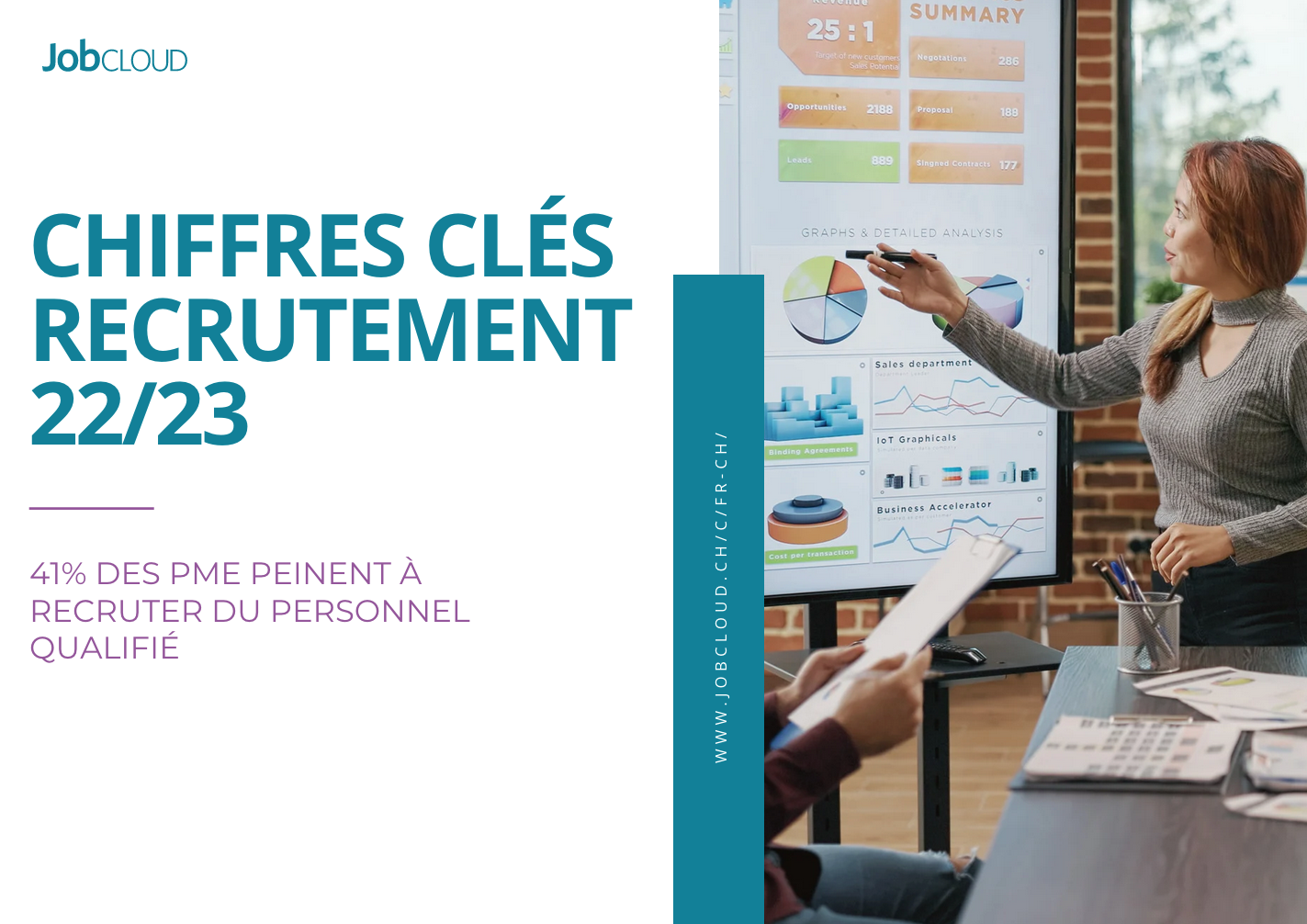 eBook sur les chiffres clés du recrutement en Suisse